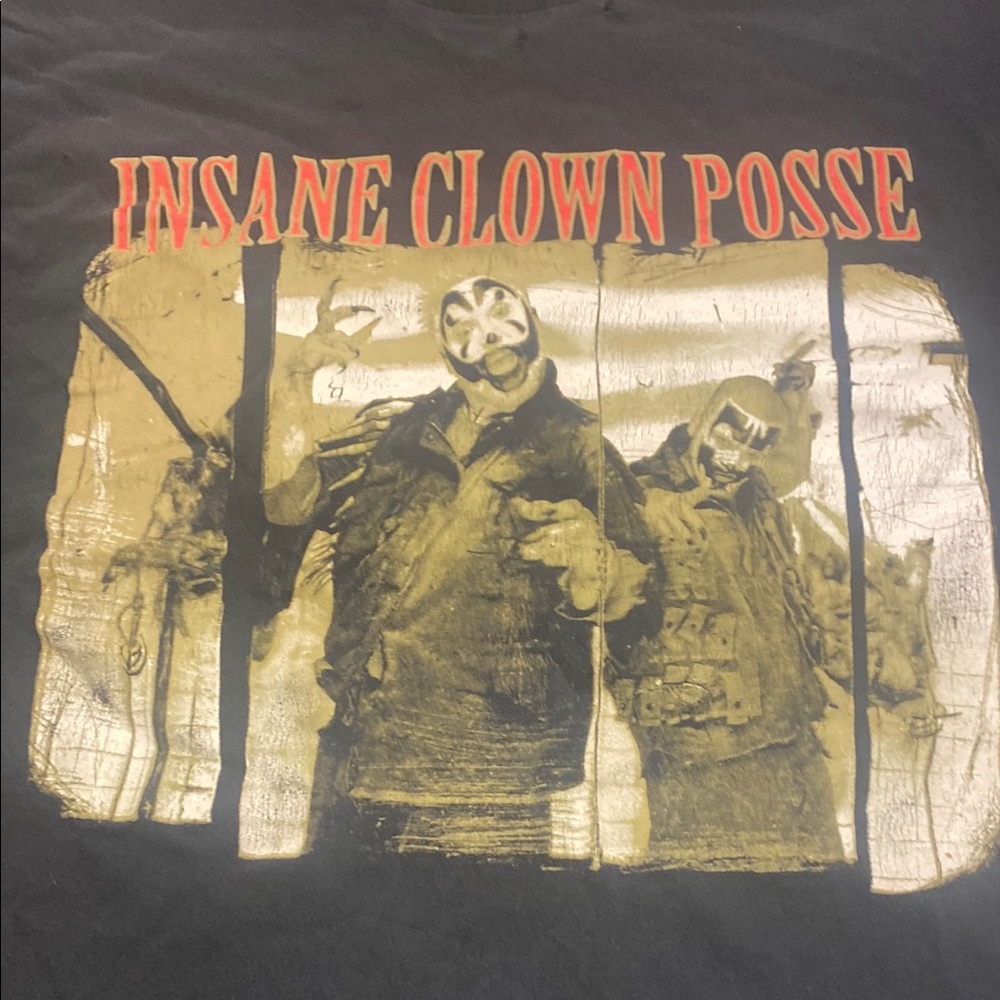 Black Insane Clown Posse Short Sleeve Tee